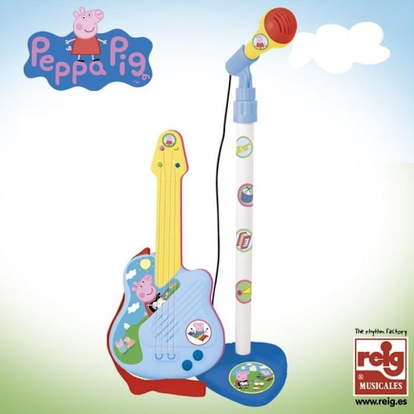 PEPPA PIG Mikrofon och gitarr