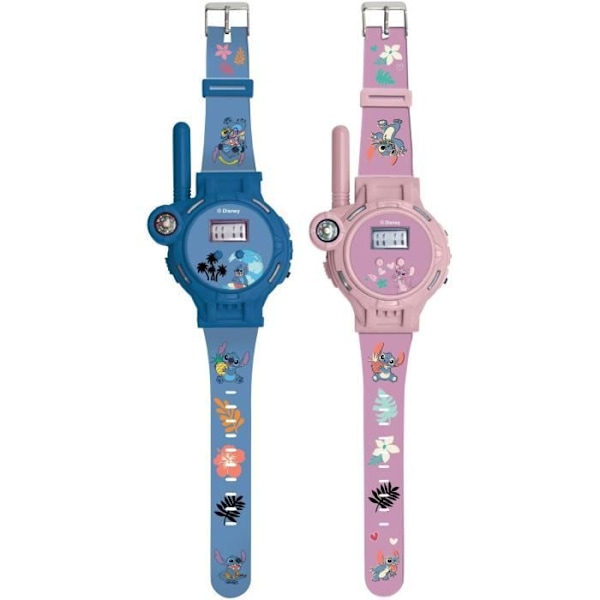 Digitale Stitch ur med talkie-walkie funktion med rækkevidde op til 200 m