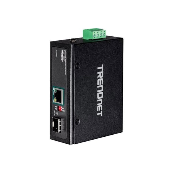 TRENDNET Media Converter/Transceiver TI-UF11SFP - 1 port - 1 x netværk (RJ-45) - Twisted Pair