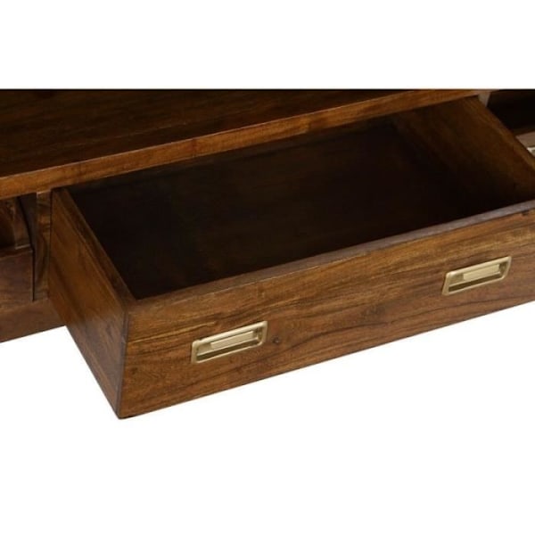 TV-møbel Thyann Acacia (115 x 40,5 x 48 cm)