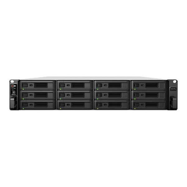NAS-server - SYNOLOGY - RS3621RPXS - 12 bäddar - 6 kärnor - 8GB DDR4