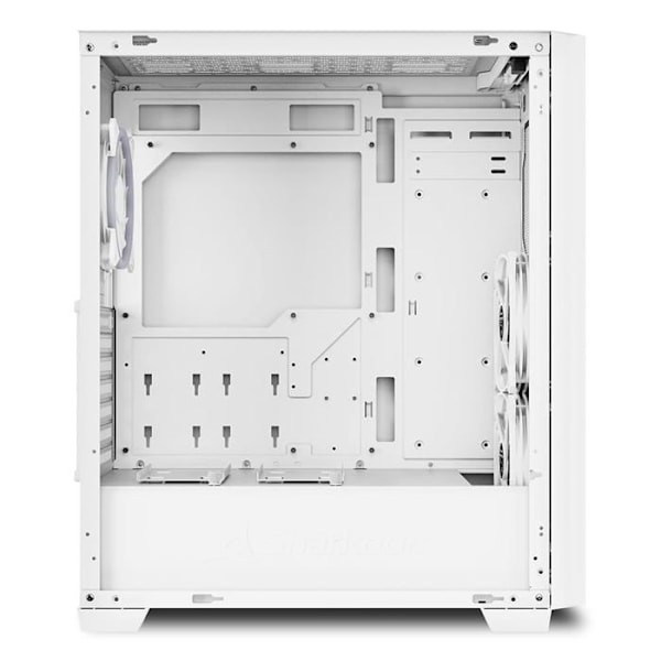 PC-kotelo - Sharkoon - VS9 RGB - Valkoinen - ATX - Esiasennetut RGB-LED-tuulettimet