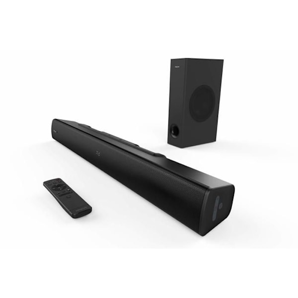 CREATIVE STAGE V2 2.1 SOUNDBAR MED SUBWOOFER, CLEAR DIALO