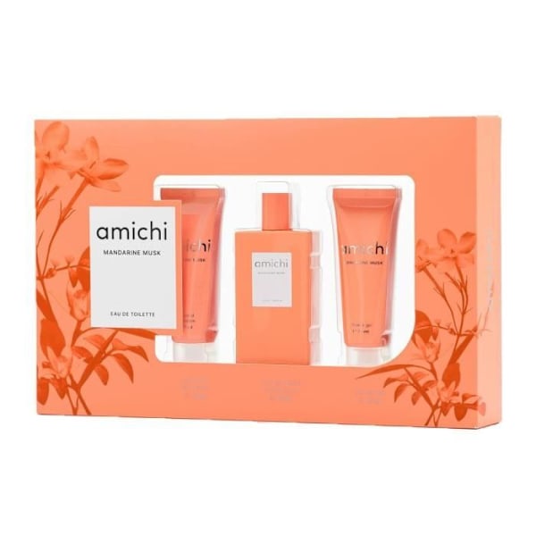 Amichi Mandarin Musk parfumesæt til kvinder 3 stk