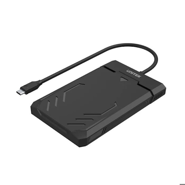 UNITEK Extern hölje för 2.5" SATA hårddisk - USB-C 3.1 Gen1 5Gbps