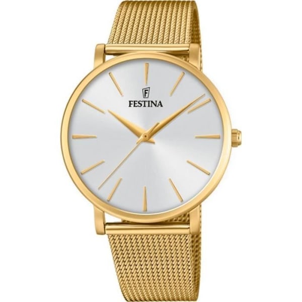 Ur - Festina - F20476-1 - Kvarts - Analog - Guld - Stål
