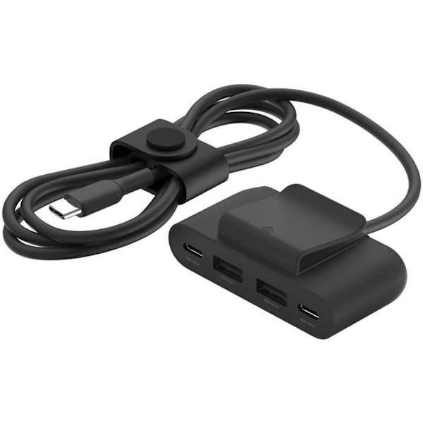 USB Hub - Belkin - 4 Porte - 2x USB-C - 2x USB-A - 30W