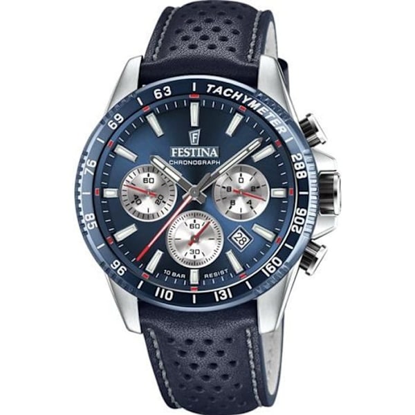 Ur - Festina - F20561/2 - Blå Urskive - 45mm - Vandtæthed 10ATM Blå