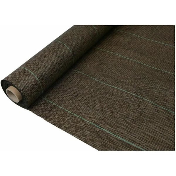 Filet modrobstand - Fun&Go - 1 x 100 m - Polyethylen - UV-beskyttelse - Brun kastanj