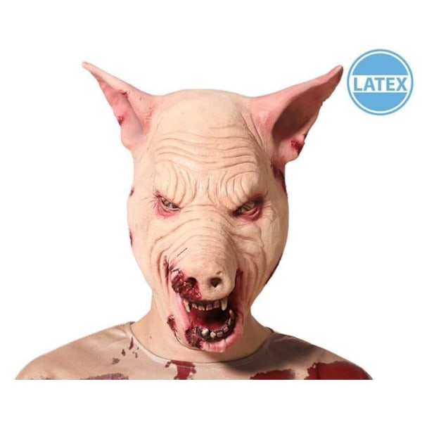 Mascara - Siniestro - En storlek - Flerfärgad - Latex - Kostym Flerfärgad