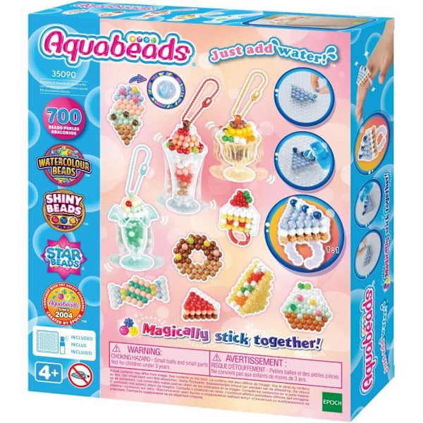Mina söta tillbehör - AQUABEADS - 35090 Flerfärgad