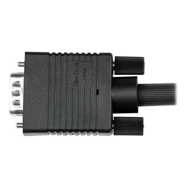 STARTECH 10 fod koaksialt VGA-kabel til skærm i høj opløsning - HD15 til HD15-ledning - M/M - Sort