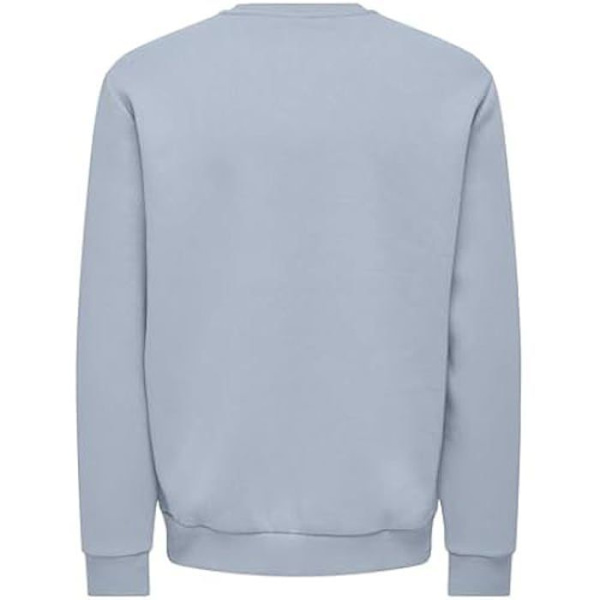 Sweatshirt - ONLY & SONS - Onsceres - Väri Eventide - Pitkät hihat - Pyöreä kaula-aukko Afton jag