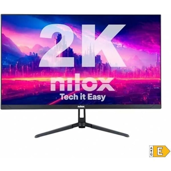 Skærm 27 tommer - Nilox - NXM27FHD18001 - Full HD 1920x1080 - 180Hz - Respons tid 1ms Sort