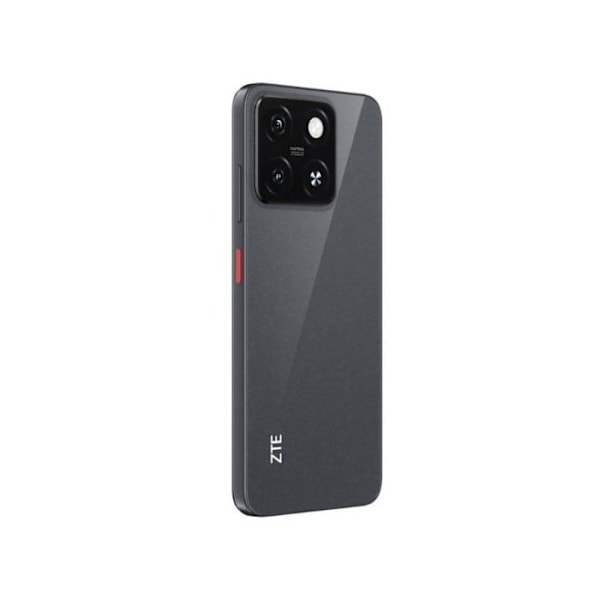 ZTE Blade A55 smartphone i Starry Black farve med 6,75" 90Hz Full HD+ skærm, 1080 x 2400 pixels, 8GB RAM DDR4 + 128GB eMMC og