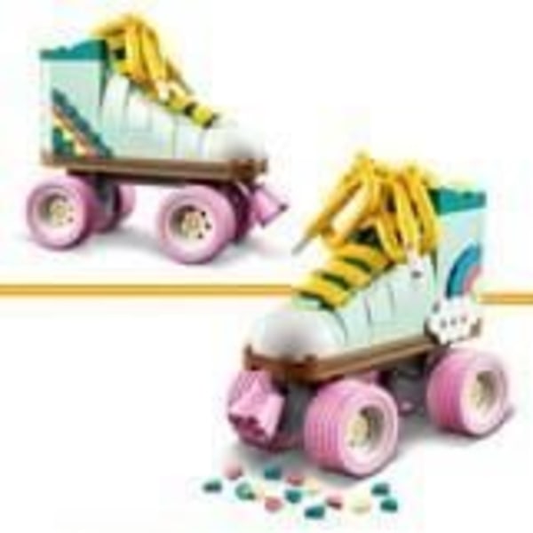 LEGO® 31148 Creator 3in1 retro rullskridskor, leksak med mini-skateboard och bomlåda, retro dekoration Flerfärgad