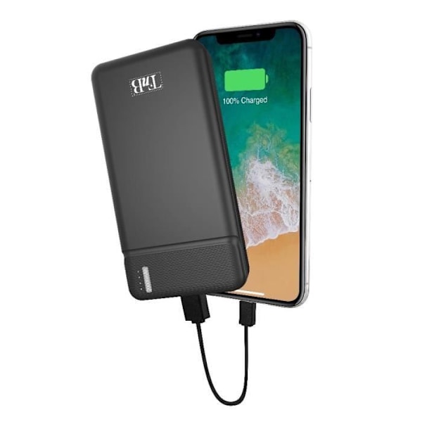 TNB kannettava akku 20000 mAh - musta musta