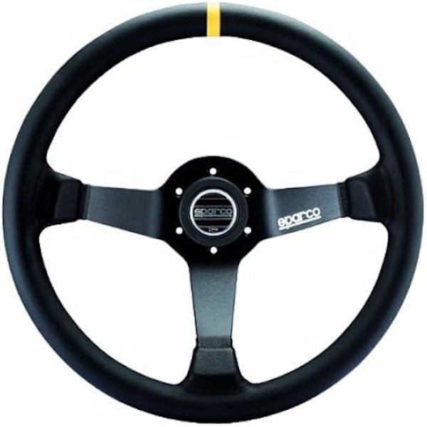 Rat - SPARCO - Mod 345 Mln - 65 mm - Universal pasform - Farve Sort Svart