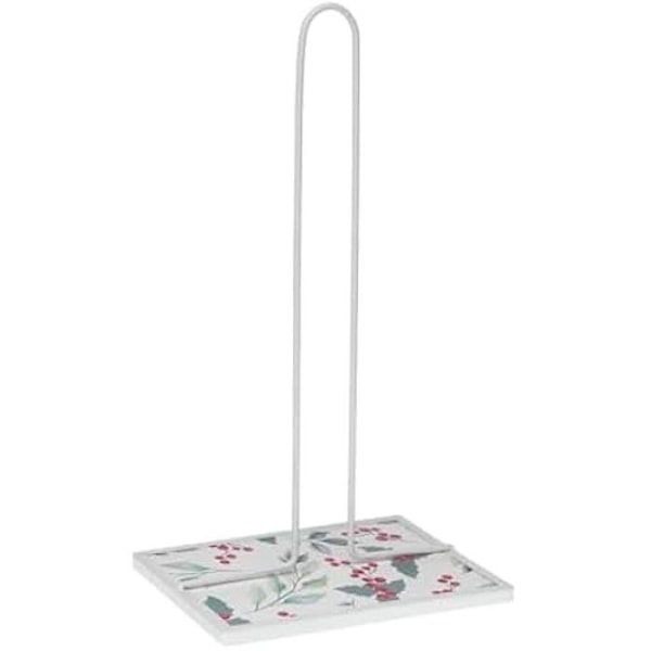 Køkkenrulleholder - VERSA - Flerfarvet - Metal Stål Træ - 14,5 x 18 x 32,5 cm Flerfärgad