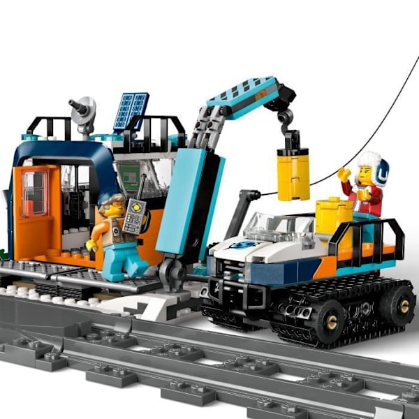 LEGO City 60470 Ekspresstoget til Arktiske Udforskere - Spil til Drenge fra 7 år Flerfärgad