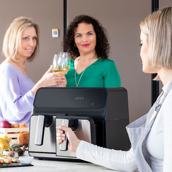 8L Air Fryer - Black Air Fryer | InnovaGoods