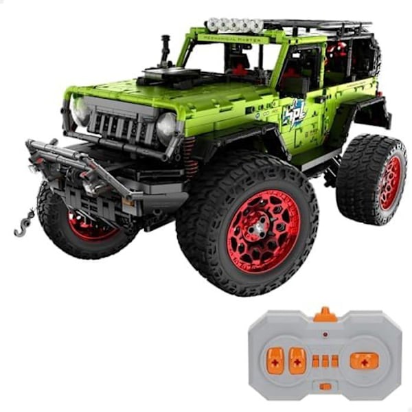 Byggelegetøj - COLORBABY - iM.Master 85465 - Fjernstyret Off-Road Bil - 2121 dele - 2,4 GHz Grön