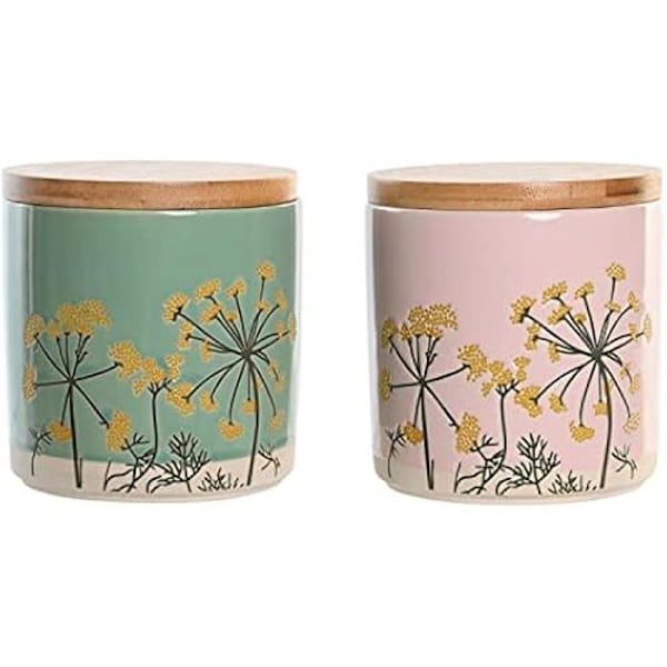 DKD Home Decor Flaske, Estándar rosa, grönt