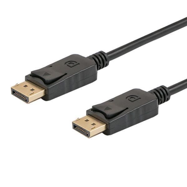 Savio CL-137 DisplayPort-kabel 3 m Sort
