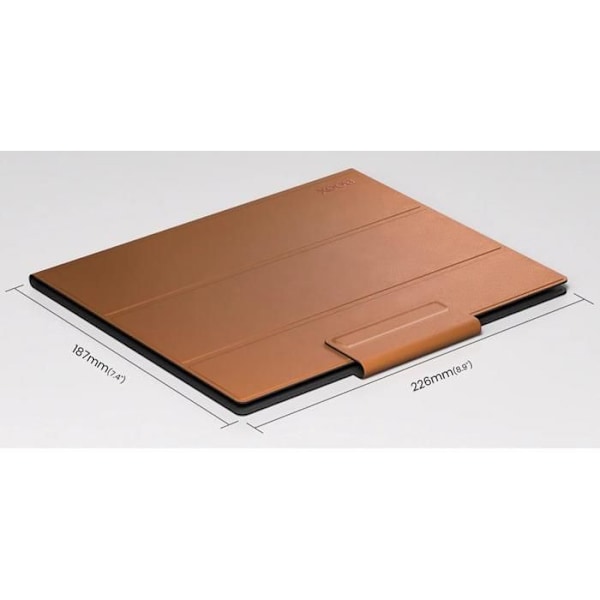 ONYX fodral för TAB ULTRA C PRO, magnetiskt, brun