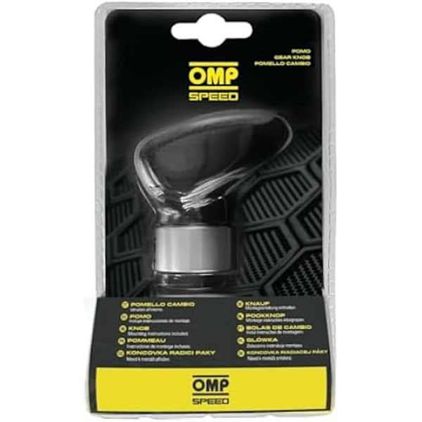 Gearknop - OMP - OMPS18260012 - Sort - Universal - 15x10x25 cm Flerfärgad