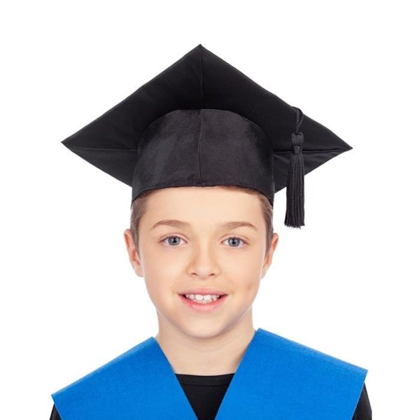Hatt ung examen barn Svart