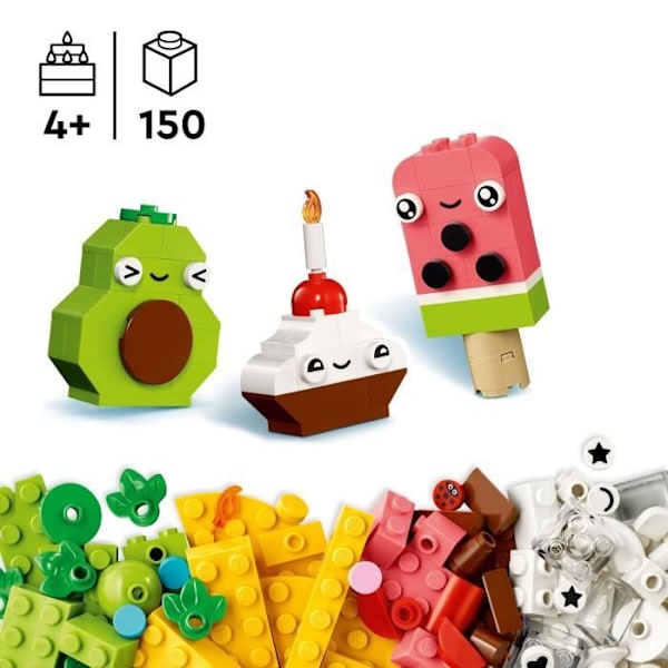 LEGO Classic 11039 Creative Foods - Byggleksak för barn från 4 år och uppåt Flerfärgad
