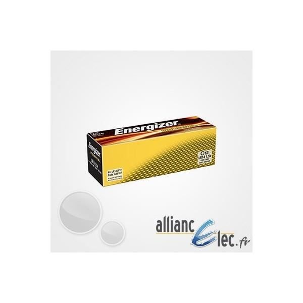 Sæt med 12 Energizer C LR14 batterier
