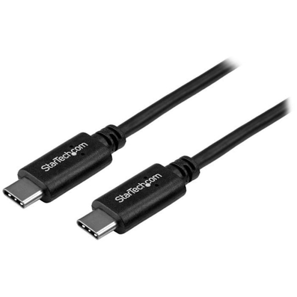 V7 - USB-kabel - USB-C (M) til USB-C (W) - 2 m - Schwarz - V7UC3EXT-2M