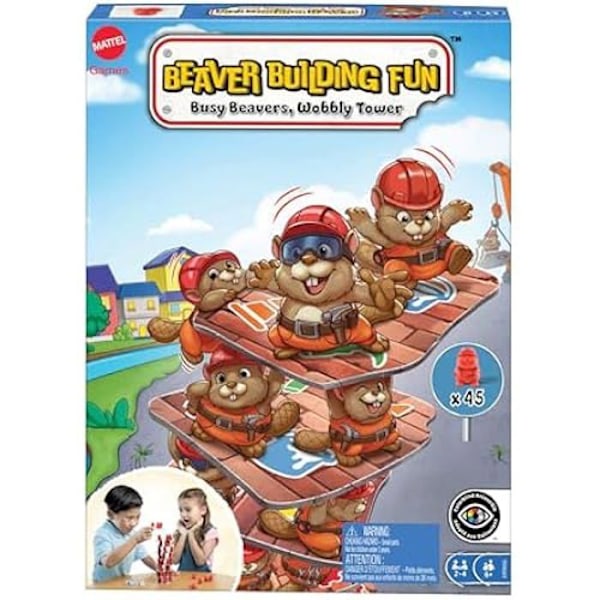 Brætspil - MATTEL GAMES - Castors Cass'Tour - Multicolor - 2 spillere eller flere - 30 min. Flerfärgad