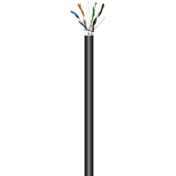 Ulkoverkkokaapeli - AISENS - A135-0673 - RJ45 - 100 m - FTP - Musta