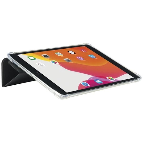 Folio suojakotelo - MOBILIS - iPad 10.2" 2020/2019 - Vahvistetut kulmat - Läpinäkyvä/musta - Seka Klar/svart
