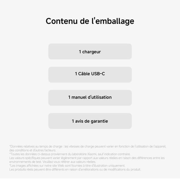 XIAOMI 120w Hypercharge Combo Typ A - 120 W - Vit Vit