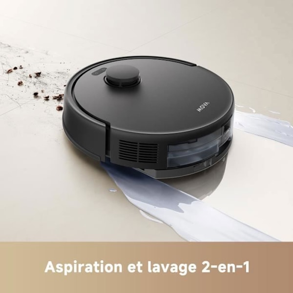Robotdammsugare Mova E20 Sugkraft 5000 Pa Svart