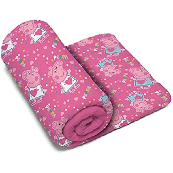 Täcke - ARDITEX - EONE-Peppa Pig - 150 x 95 cm - Coraline - Rosa Peppa gris
