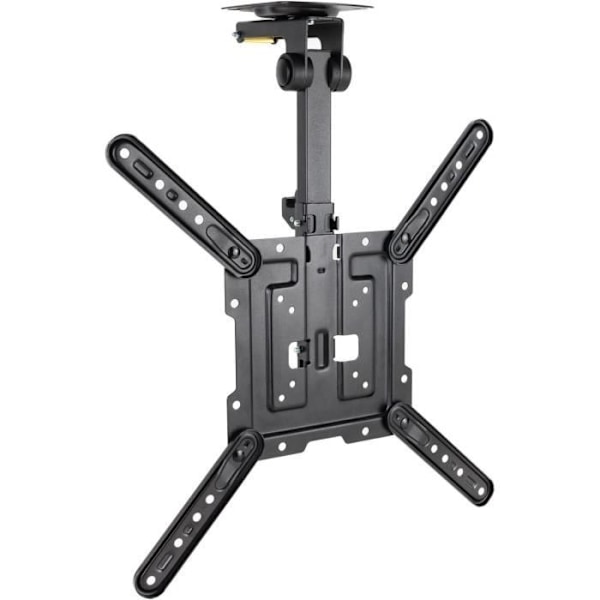 TooQ LPCE1123TSLI-B - Loftmontering til skærme 23-55, VESA 400x400 mm Maksimum, Sort Sort