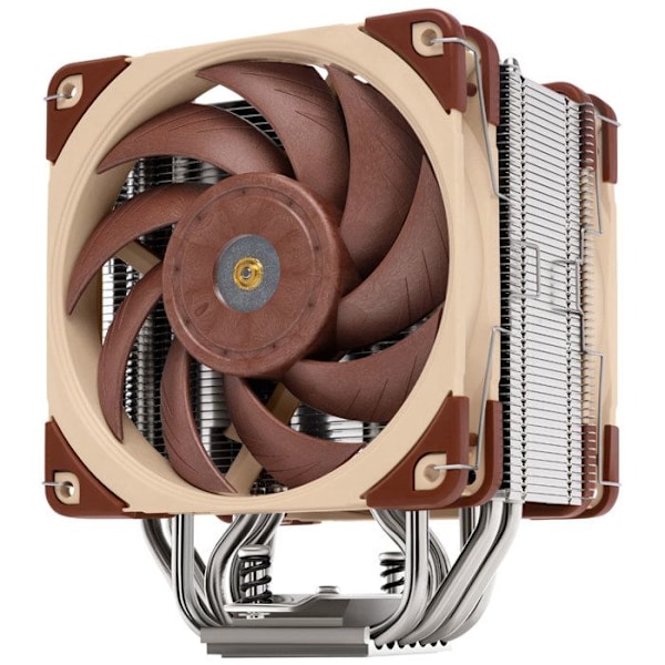 Processor køler - Noctua - NH-U12A - PWM - Brun - Aluminium med kobberbund