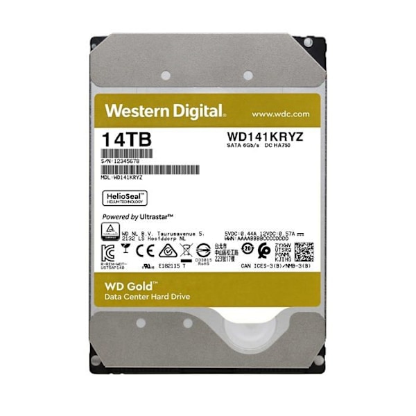 WD Gold WD142KRYZ - harddisk