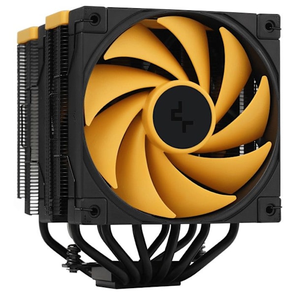 DeepCool AK620 Zero Zoria Svart, Gul