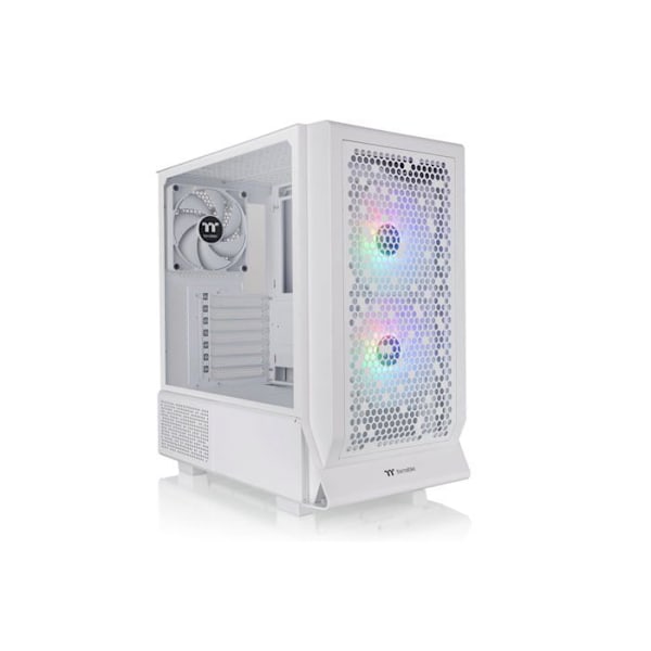 ATX-chassi - Thermaltake - Ceres 330 TG ARGB - Vit - 3 ARGB-fläktar - Härdat glas panel Vit