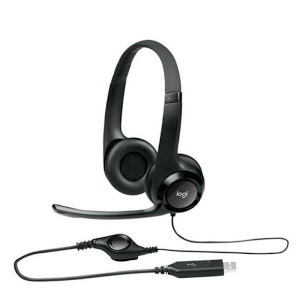 Headset - Kablet - Logitech - H390 - USB - Anti-interferens