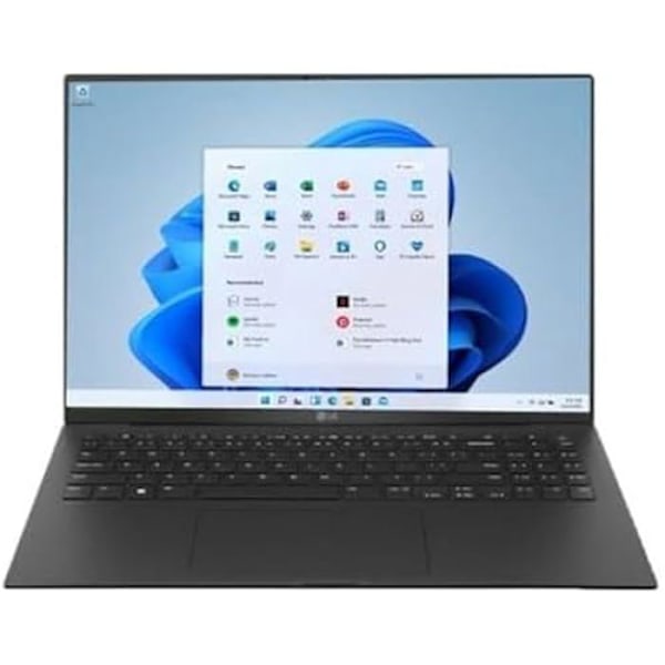 Laptop - LG - Gram 16Z90S-G.AD7BB - 16 tommer - 32 GB RAM - 2 TB SSD - Ultrabærbar Sort