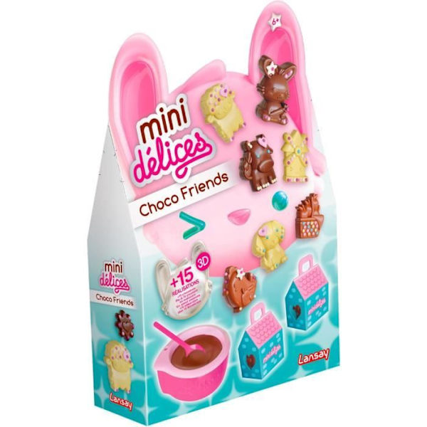 Mini delikatesser - LANSAY - Choco Friends - Fra 6 år FLERFÄRGAD