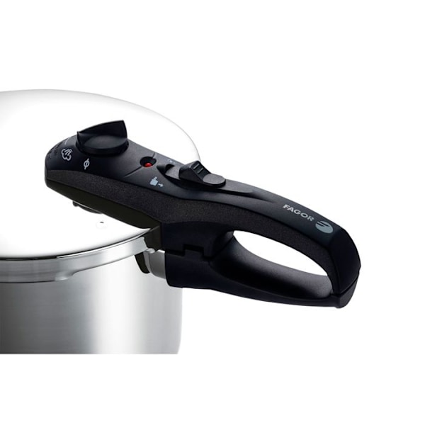 Tryckkokare - FAGOR - Duo 6 - 6 Liter - Rostfritt Stål 18/10 - 2 Trycknivåer Pengar