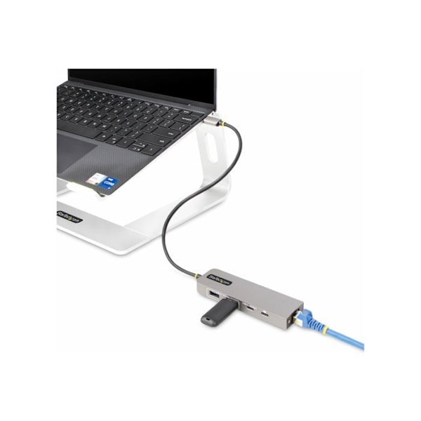 StarTech.com Hub USB-C 3 Po